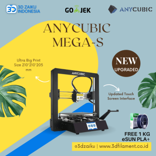 Anycubic Mega-S New Upgraded 3D Printer Large Size All Metal Ultrabase